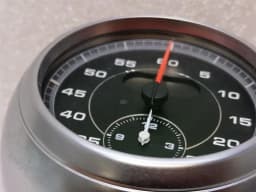 PORSCHE Porsche 911 997 Time Clocks 99764130126 Clock Analog Sport Chrono — thumbnail 4
