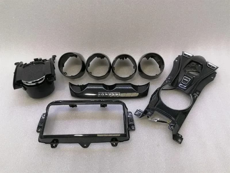 Ferrari California T F149 14-17 86296400 Carbon Fiber Set Bar Cover Dash Trim