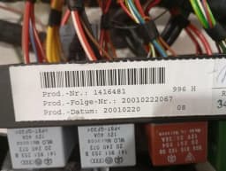 PORSCHE Porsche 911 996 Coupe Wiring Loom Rear 99661290500 Wiring Harness — thumbnail 10