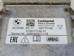 BMW BMW 4 M4 G82 G22 Safety Module ECU 5A1FC42 Air Control Unit SRS — thumbnail 7