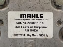 FERRARI Ferrari 296 GTS F171 A/C Compressor 700830 SF90 Air Conditioning Compressor 803367 — thumbnail 4