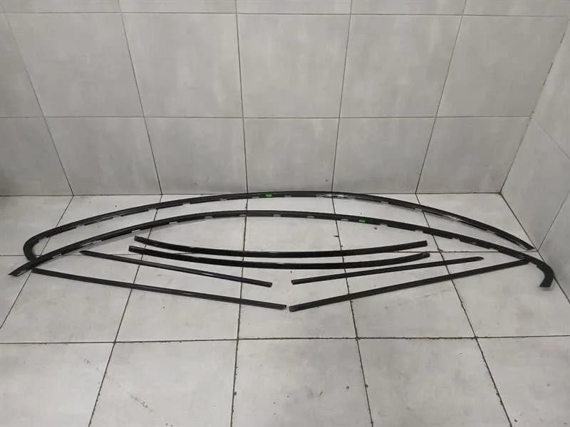 BMW BMW 6 Series E63 Body Moulding 7008571 Shadowline Set Strip