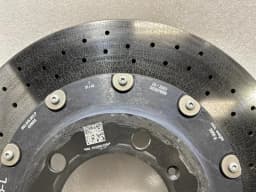 PORSCHE 6000 km 2024 Porsche 992 Turbo S Carbon Ceramic Brake Kit PCCB Set Brake System — thumbnail 10