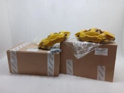 PORSCHE Porsche 911 992 GT3 Brake Caliper 9GT615424Q PCCB Yellow Rear New Brake Caliper — thumbnail 1