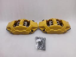 PORSCHE Porsche 911 992 GT3 Brake Caliper 9GT615424Q PCCB Yellow Rear New Brake Caliper — thumbnail 2