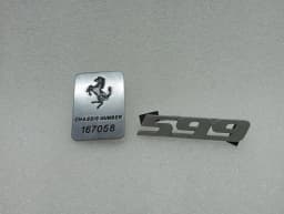 FERRARI Ferrari 599 GTB F141 Cover 69969800 599 Logo Badge Fairing — thumbnail 8