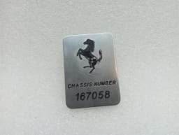 FERRARI Ferrari 599 GTB F141 Cover 69969800 599 Logo Badge Fairing — thumbnail 9