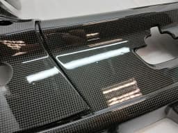 FERRARI OEM FERRARI 296 GTS CARBON ENGINE BAY TRIM SET ASSETTO FIORANO Motorabdeckung — thumbnail 7