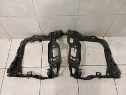 PORSCHE Porsche Macan front end bracket set 95B805479G lock carrier front mask defects — thumbnail 8