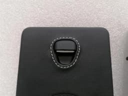 PORSCHE Porsche 911 992 GT3 99155562202 Fuse Box Cover Set Leather with White Stitches — thumbnail 4