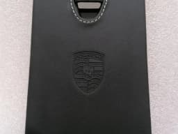 PORSCHE Porsche 911 992 GT3 99155562202 Fuse Box Cover Set Leather with White Stitches — thumbnail 5