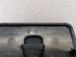 PORSCHE Porsche 911 992 GT3 99155562202 Fuse Box Cover Set Leather with White Stitches — thumbnail 10