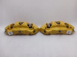 PORSCHE Porsche 911 992 GT3 Brake Caliper 9GT615123T PCCB Yellow Front Brake Caliper Set — thumbnail 5