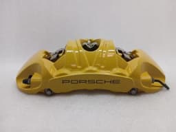PORSCHE Porsche 911 992 GT3 Brake Caliper 9GT615123T PCCB Yellow Front Brake Caliper Set — thumbnail 7