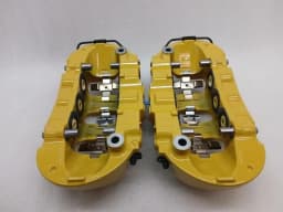 PORSCHE Porsche 911 992 GT3 Brake Caliper 9GT615123T PCCB Yellow Front Brake Caliper Set — thumbnail 6