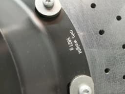 PORSCHE New Porsche 911 992 GT3 Brake Disc Right Rear 9GT615602D PCCB Brake Disc HR — thumbnail 7