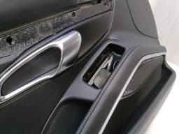 PORSCHE Porsche 911 991 door card set set 991 black leather door panel Burmester — thumbnail 6