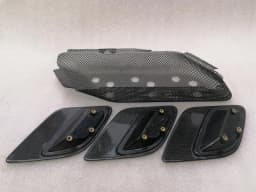 FERRARI Ferrari GTC4 Lusso F151M Fender Grille Set 88298000 Carbon Radiator Grille CEXG — thumbnail 6