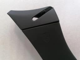 PORSCHE Porsche Cayman 981 Leather B Post Cover 98155521603 B Pillar Trim CREST — thumbnail 3