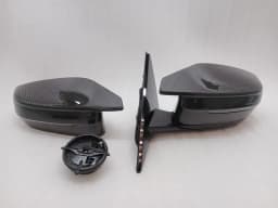 BMW BMW 4 M4 G82 G22 Side View Mirror Set 8084355 RIGHT HAND DRIVE RHD Carbon — thumbnail 1