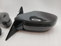 BMW BMW 4 M4 G82 G22 Side View Mirror Set 8084355 RIGHT HAND DRIVE RHD Carbon — thumbnail 2