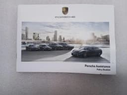 PORSCHE Porsche Cayman 981 GT4 Owners Manual 981 Vehicle Manual — thumbnail 7