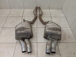BMW BMW 6 Series E63 exhaust silencer set 7837061 exhaust silencer set — thumbnail 1