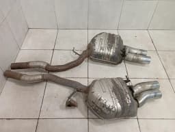 BMW BMW 6 Series E63 exhaust silencer set 7837061 exhaust silencer set — thumbnail 7