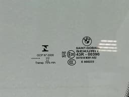 BMW BMW 4 M4 G82 G22 left front door glass 7955243 door window front left scratches — thumbnail 3