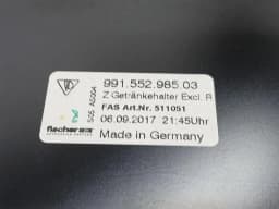 PORSCHE Porsche 911 991 Cup Holder Aluminium Black 99155298503 Right Hand Drive RHD — thumbnail 9