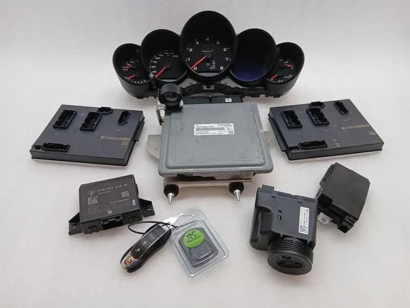 PORSCHE Porsche 911 991 Engine ECU SET 9P1907309F Engine Control Unit Carrera T MK2 VTS