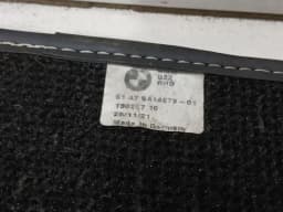BMW BMW 4 M4 G82 G22 FLOOR MATS 51475A14E79 GENUINE M PERFORMANCE RIGHT HAND DRIVE RHD — thumbnail 8