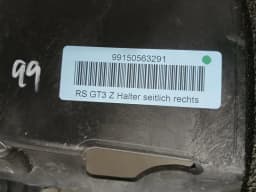 PORSCHE Porsche 911 991 GT3RS MK1 Bumper Bracket 99150563291 FECTS RIGHT Holder Carrier — thumbnail 7