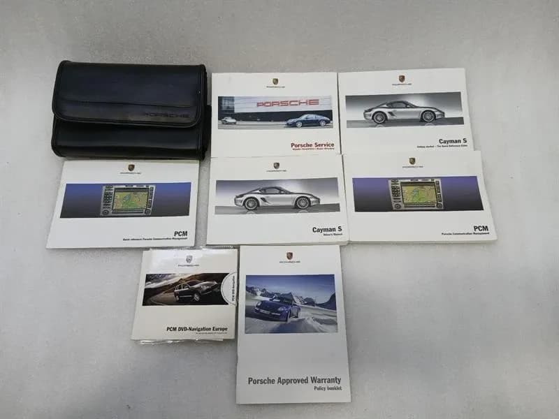 Porsche Cayman 987 Owners Manual Vehicle Manual