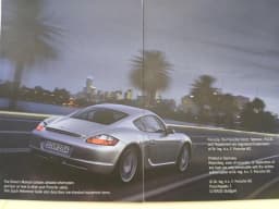 PORSCHE Porsche Cayman 987 Owners Manual Vehicle Manual — thumbnail 7