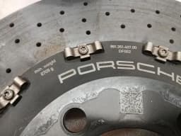 PORSCHE Porsche 911 991 brake caliper 99135106032 PCCB set brake system ceramic brakes — thumbnail 8