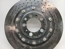 PORSCHE Porsche 911 992 GT3 brake disc front 9GT615302E PCCB R defective brake disc front — thumbnail 2