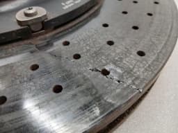 PORSCHE Porsche 911 992 GT3 brake disc front 9GT615302E PCCB R defective brake disc front — thumbnail 7