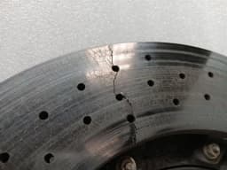 PORSCHE Porsche 911 992 GT3 brake disc front 9GT615302E PCCB R defective brake disc front — thumbnail 10