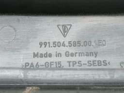 PORSCHE Porsche 911 991 Front Slam Panel Cover 99150458500 Front Fairing — thumbnail 9