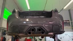BMW OEM BMW M4 G82 REAR END Exhaust Silencer 5A23284 Exhaust M-PERFORMANCE TITANIUM — thumbnail 4