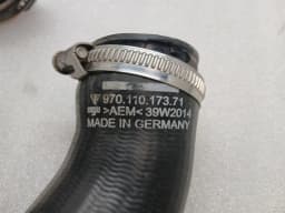 PORSCHE Porsche Panamera 970 turbo intercooler pipe set 97011011373 charge air pipe set — thumbnail 9