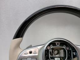MERCEDES-BENZ Mercedes CL W217 Steering Wheel A0004603604 1B55 Steering Wheel Wood Beige — thumbnail 2