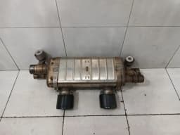 PORSCHE 17-19 Porsche 911 991 OEM Sport Exhaust MK2 9P1251053A Exhaust Silencer — thumbnail 1
