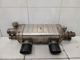 PORSCHE 17-19 Porsche 911 991 OEM Sport Exhaust MK2 9P1251053A Exhaust Silencer — thumbnail 2