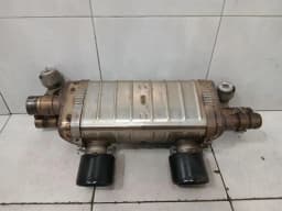 PORSCHE 17-19 Porsche 911 991 OEM Sport Exhaust MK2 9P1251053A Exhaust Silencer — thumbnail 3