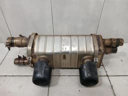 PORSCHE 17-19 Porsche 911 991 OEM Sport Exhaust MK2 9P1251053A Exhaust Silencer — thumbnail 10