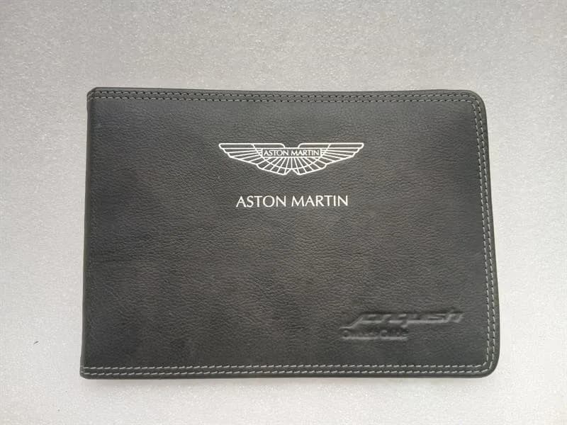 ASTON MARTIN Aston Martin Vanquish AM310 Owners Manual DD33-120609-AA Vehicle Manual