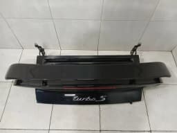 PORSCHE OEM PORSCHE 997 TURBO S MK2 CONVERTIBLE MK2 AERO CONVERTIBLE REAR LID SPOILER SET — thumbnail 9
