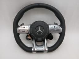 MERCEDES-BENZ 2020-2023 MERCEDES C63 AMG W205 STEERING WHEEL A00050051399 STEERING WHEEL — thumbnail 1